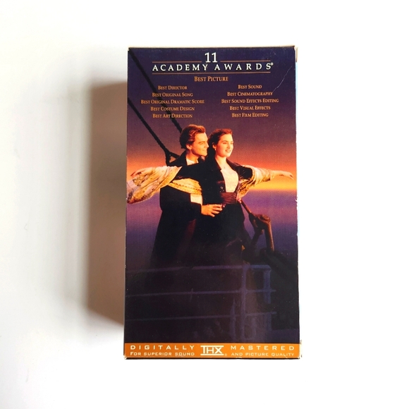 Titanic VHS 2-Tape Set 1997 Edition by Paramount, Directed by James Cameron - Picture 3 of 10